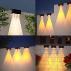 LOVORA™ Solar Wall Lights – Outdoor Waterproof Garden Lights