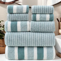LOVORA™ Premium 8-Piece Towel Set – Soft & Quick-Drying