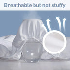 LOVORA™ Waterproof Mattress Protector – Breathable & Noiseless