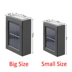 LOVORA™ Solar Up & Down Wall Light – Outdoor Waterproof Lamp