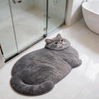 LOVORA™ Cute Cat Quick-Dry Absorbent Bath Mat